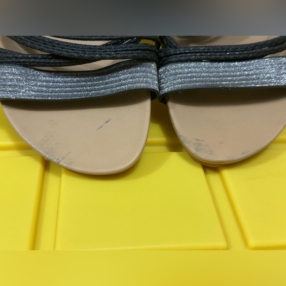 Women's Flat Sandal Flip Flops Open Toe Strap Zipper Back Flatform Wedge Sandals - Picture 9 of 16